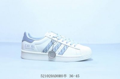 阿迪达斯Adidas三叶草 Originals Superstar 贝壳头系列低帮经典百搭休闲运动板鞋 迪奥 货号 Xg0004 5 20Adoro半 36-4