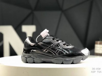 真标带半码亚瑟士Asics Gel-Nyc 时尚运动复古情侣老爹鞋 货号：1203A571-001 完美的外观和精美的外观，是完美的选择 亚洲运动鞋于 年夏季推