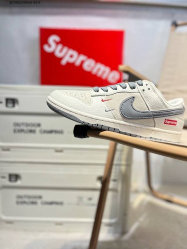 Nike Sb Dunk Low“Lv联名” 周年高端定制 低帮休闲板鞋 定制鞋盒 超高清洁度 皮料切割干净无任何毛边 细节完美Xx2025 Qd7662041