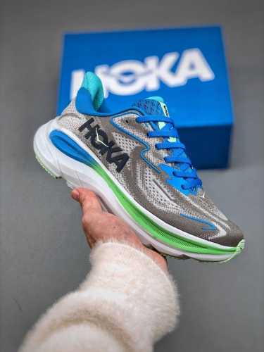 200 Hoka W Clifton 10 超轻厚底轻量跑步鞋市售最高品质 原版开发 正确后跟细节 区别市面通货版本 1162030/Hsk 尺码：36-47