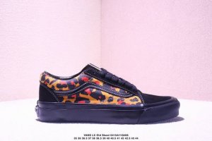 Vans范斯男女Lx Old Skoolcl运动休闲帆布鞋Vn000D56Bka 男女同款 黑橘色尺码：35 36 36.5 37 38 38.5 39 40