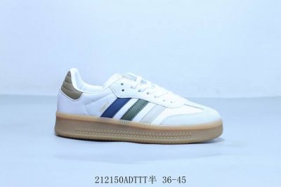 阿迪达斯三叶草Adidas Originals Samba Vegan Og”Spd“桑巴舞系列绅士德训足球风百搭低帮休闲运动板鞋 212150Adttt半 3