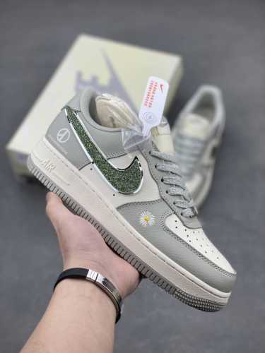 本地自取310 海外限量发售！公司级Nike Air Force 1 '07 Low 空军一号 低帮 运动鞋 休闲鞋 折边针车 工艺难度大 原楦头原纸板 原装鞋