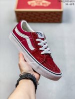 余文乐同款 Vans Sk8-Low 酒红爆款来了 vans范斯Sk8-Low 2025夏季新款复古酒红低帮情侣运动休闲帆布鞋滑板鞋 余文乐同款Vans Sk8