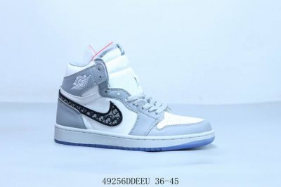 乔丹Air Jordan 1 Low Aj1 乔1高帮复古文化休闲运动篮球鞋 Dior迪奥 货号 Cn8607-002 49256Ddeeu 36-45