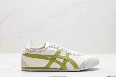 公司级onitsuka Tiger鬼冢虎 Mexico 66 Slip-On 一脚蹬低帮夏季透气运动休闲鞋 货号:1183A360-207 尺码:36 37 3