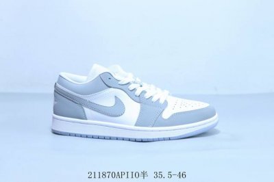 乔丹Air Jordan 1 Low Aj1 乔1低帮复古文化休闲运动篮球鞋 211870Apiio半 35.5-46