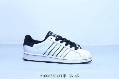 140 阿迪达斯Adidas三叶草 Originals Superstar 贝壳头系列低帮经典百搭休闲运动板鞋 310085Adywi半 36-45