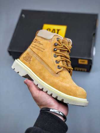 Cat Footwear Cat 首发t4专属女神款经典大黄靴专柜同步经典热销款 精选头层磨砂牛皮 固特异工艺 堪称正品复印全新出炉 工艺品质基本无法辨别出真假 - 点击图像关闭
