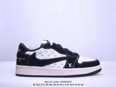 耐克 Nike Air Jordan 1 Low OG SP Military Blue AJ1乔1 倒勾 路易威登联名 低帮篮球鞋 AJ1 乔丹1代 aj1