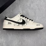 本地 核心私 公司级Nike Sb Dunk Low“迪奥联名 迪奥印花黑勾” 高端定制 低帮休闲板鞋 定制鞋盒 大厂纯原品质出货 超高清洁度 皮料切割干净无任