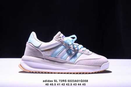 Adidas Originals Sl 72Rs 超轻便透气复古慢跑鞋 鞋头的设计饱满圆润 鞋面是翻毛皮和尼龙材质结合 上脚舒适柔软 橡胶大底非常耐磨防滑 包裹 - 点击图像关闭
