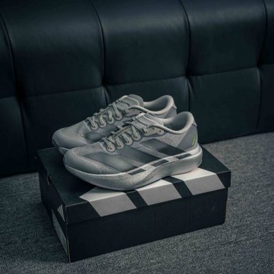 核心私 adidas Adizero Evo Sl M 轻盈跑鞋耐磨减震专业跑步鞋 冲向目标 一路向前 不断挑战和突破自我无论是平时训练还是马拉松 让这款Adi