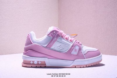 200 公司级全新Lv路易威登Louis Vuitton Trainer Sneaker Low休闲运动文化百搭板鞋 xm0319Q132