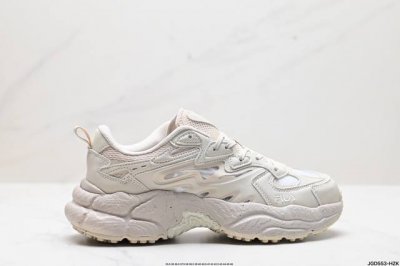 公司级fila 斐乐蕨草鞋fern女鞋运动鞋 2024新款户外老爹鞋反光休闲鞋 货号:F12M421106Fbi 尺码:35.5 36 36.5 37.5 38
