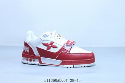 lv路易威登Louis Vuitton Trainer Sneaker Low休闲运动文化百搭篮球板鞋 511360Adquy 39-45