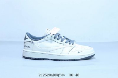 乔丹Air Jordan 1 Low Aj1 乔1低帮复古文化休闲运动篮球鞋 212520Aduqy半 36-46