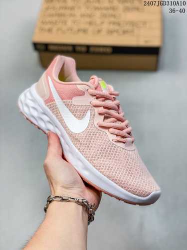 耐克nike Revolution 6 Next Nature 可回收材料低帮网面跑步鞋 货号：Dc3728 401 07Jgd310A10