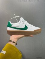 160 真标Nike Court Shot 时尚百搭 防滑耐磨 低帮 板鞋 男女同款 黑白36-45 Id：132Jgd0310