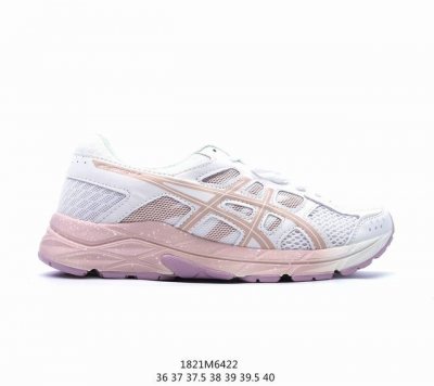 Asics 亚瑟士 2024新款男女子gel-Contend 4缓震回弹透气跑步鞋 高颜值百搭入门级跑鞋多层网面织物+植绒材质构成了亚瑟士logo图案，具有很高