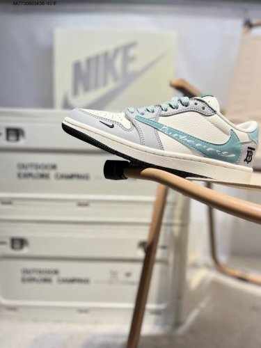 公司级头层皮乔丹Air Jordan 1 Low Aj1低帮系列篮球鞋 官方同步配色 原装级产物 #拒绝公底 立体鞋型 细节完美 高清洁度Xf8698 Aa77