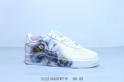 160 耐克 Nike Air Force 1 Af1耐克 低帮 空军一号休闲板鞋 哪吒 货号 Cw2288-111 312210Adywt半 36-45