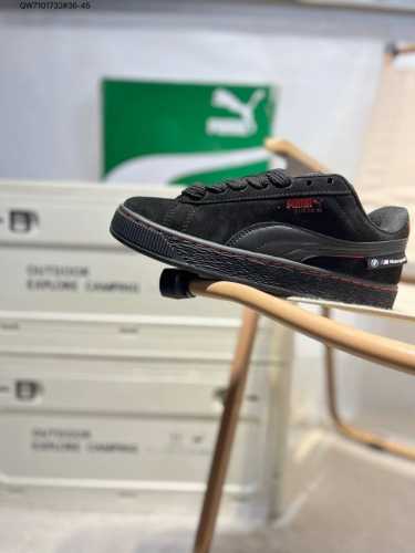 puma彪马运动鞋Bmw麂皮女鞋宝马联名低帮休闲防滑板鞋308706 Qw7101732#36-45