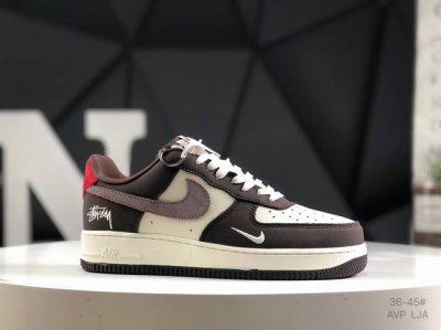 300 公司级带半码Nike Air Force 1 '07 Low 空军一号 低帮 运动鞋 休闲鞋 折边针车 工艺难度大 原楦头原纸板 原装鞋盒 定制五金配件