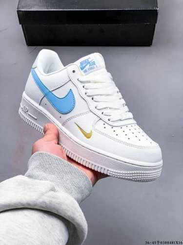 120 真标半码！耐克Nike Air Force 1 Low 空军一号低帮经典百搭休闲板鞋 0308481X16