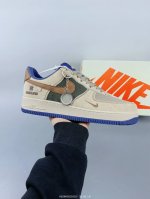 ：300 公司级Nike Air Force 1 '07 Low “Un联名——复古猪八”空军一号 低帮 运动鞋 休闲鞋 折边针车 工艺难度大 原楦头原纸板 原