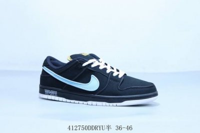 耐克 Nike Sb Dunk Low pro 复古低帮 休闲运动滑板板鞋 黑白 货号 Fn5880-001 41 Ddryu半 36-46