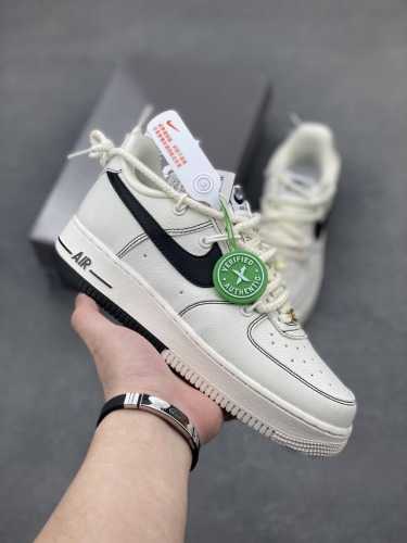 海外限量发售！公司级Nike Air Force 1 '07 Low 空军一号 低帮 运动鞋 休闲鞋 折边针车 工艺难度大 原楦头原纸板 原装鞋盒 定制五金配件