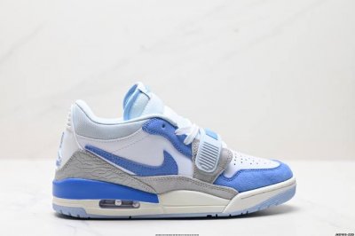 公司级三合一最强合体，多种新配色回归耐克Nike Air Jordan Legacy 312 Low”White Grey Fog Blue Red“乔丹最强三