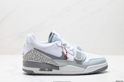 公司级三合一最强合体，多种新配色回归耐克Nike Air Jordan Legacy 312 High”White Grey Fog Blue Red“乔丹最强