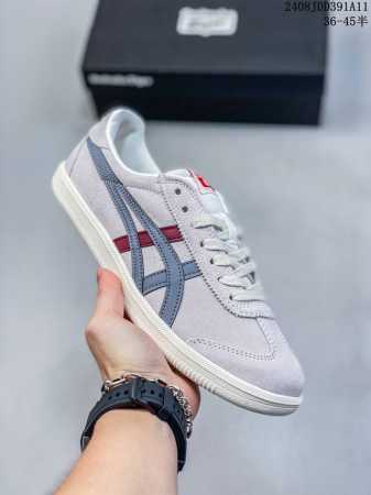 asics 亚瑟士 男女鞋真标半码制 日产经典老牌-鬼塚虎 Onitsuka Tiger Mexico 66经典墨西哥系列复古经典百搭板鞋休闲运动鞋慢跑鞋。采用 - 点击图像关闭