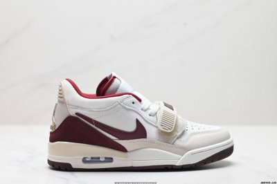 公司级三合一最强合体，多种新配色回归耐克Nike Air Jordan Legacy 312 Low”White Grey Fog Blue Red“乔丹最强三