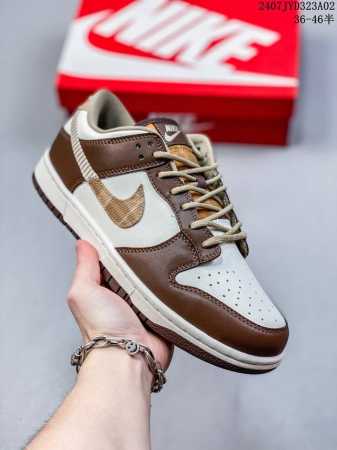 真标带半码 耐克nike Sb Dunk Low 扣篮系列复古低帮休闲运动滑板板鞋。采用脚感柔软舒适zoomair气垫，有效吸收滑板等极限运动在落地时带来的冲击 - 点击图像关闭