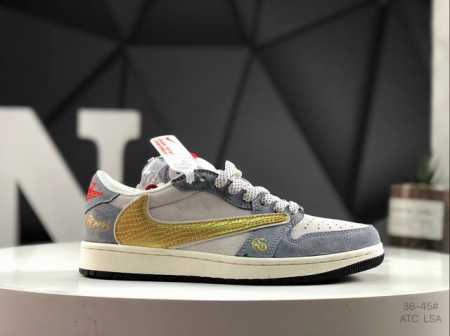 340 公司级带半码耐克 Nike Air Jordan 1 Low Og"Year Of The Snake"Aj1乔丹一代经典低帮文化百搭休闲运动篮球鞋 货 - 点击图像关闭