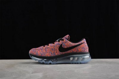 Nk Air Max Flyknit 2014 耐克飞线全掌气垫减震休闲跑步鞋 620469-404 #经典重现Flyknit鞋面，一体成形无缝设计将良好的透气
