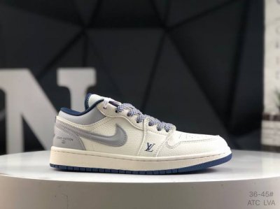 公司级带半码 耐克 Air Jordan 1 Low 此款主张打破传统的工业化流水线设计限制，以Made By Ideas的超级创意为理念，集结众多潮流设计师，
