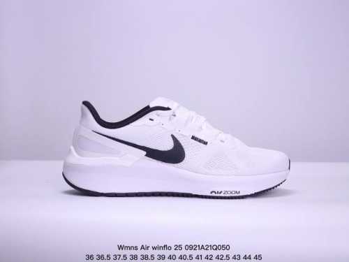 耐克 Nike Air Zoom Structure 25 登月25代 跑鞋透气缓震疾速跑鞋 采用透气网眼鞋面搭配外翻式鞋口，为脚跟区域营造出色舒适度，而在鞋底