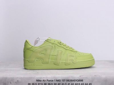 公司级nike Air Force 1 Mid '07 原楦头原纸板 打造纯正低帮空军版型 专注外贸渠道 全掌内置蜂窝气垫 原盒配件 原厂中底钢印、拉帮完美 官
