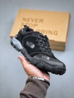 新货the North Face 北面 乐斯菲斯户外运动休闲登山鞋越野徒步鞋 #广东大厂品质 面料采用进口磨砂牛皮 鞋底采用vibram黄金大底 专门为鞋底设计