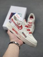 海外限量发售 公司级Nike Air Force 1 '07 Low 空军一号 低帮 运动鞋 休闲鞋 折边针车 工艺难度大 原楦头原纸板 原装鞋盒 定制五金配件