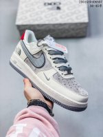 海外限量发售！公司级nike Air Force 1 '07 Low “北面联名--Cdg米红尾”空军一号 低帮 运动鞋 休闲鞋 折边针车 工艺难度大 原楦头原