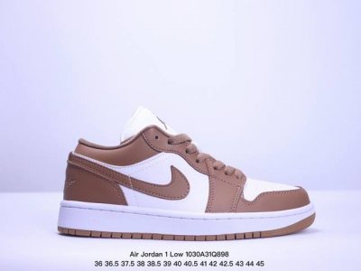 耐克 乔丹Air Jordan 1 Low AJ1 乔1 乔丹1代aj1 低帮复古文化休闲运动篮球鞋，从1985 年面世的元年款汲取设计灵感，采用简洁大方的经典