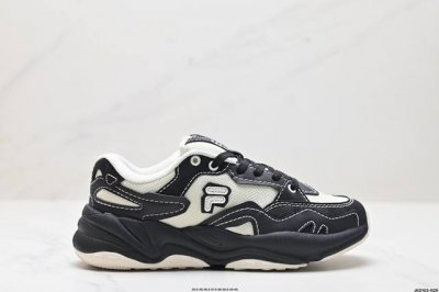 公司级fila Fusion斐乐潮牌flash男女鞋复古潮鞋轻户外跑步鞋运动鞋老爹鞋 货号:T12W331103Apb 尺码:35.5 36 36.5 37.5