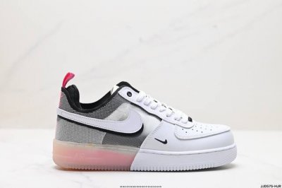真标nike Air Force 1 Low 07 React原楦头原纸板 打造纯正低帮空军版型 专注外贸渠道 全掌内置蜂窝气垫 原盒配件 原厂中底钢印、拉帮完