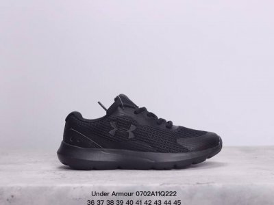 Under Armour Surge 3舒适百搭织物减震防滑耐磨轻便 低帮休闲跑步鞋 Xm0702Q222
