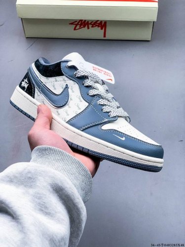 公司级头层！耐克Nike Air Jordan 1 Low Aj1乔1 低帮潮流缓运动休闲板鞋。Aj1 低帮拼接 完美版型真头层牛皮# 内置缓震气垫 原鞋开模